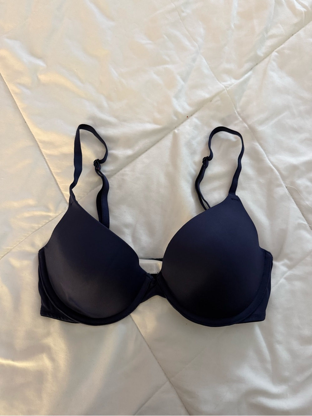 Victoria's Secret Navy Push-Up T-Shirt Bra
